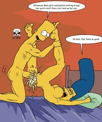 marge and bart simpson porn fdb marge bart simpson porn hentai ics does