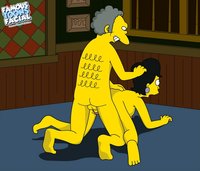 famous toons pics moe szyslak simpsons famous toons facial