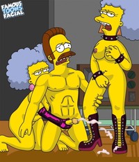 famous toons porn facial simpsons bdsm pics