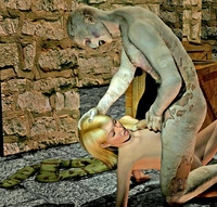 hard sex toons dmonstersex scj galleries bizarre toon gallery showing sexy babe sucking hard slimy monster cock