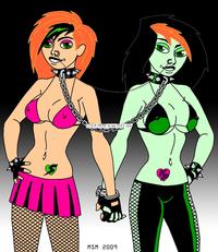 lesbian sex toons kim possible shego lesbian toons