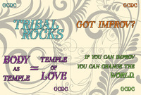 my hot ass neighbor new tribal global rocks postcard set draft