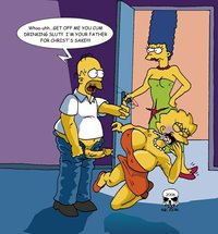 my sexy toon heroes simpsons marge simpson homer lisa picture from