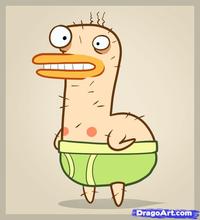 naked cartoons characters tuts pics how draw duck almost naked animals learn