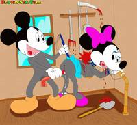 naughty sex toons drawn scenes toon bdsm toons who like punish naughty slaves micky