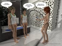 new toon hentai gallery mom shows sons couple mind blowing tricks toon porn comics