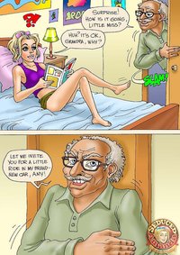 new toon porn comics seduced amanda grandpa ride