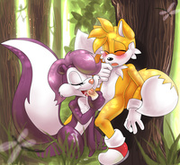 new toon porn pics dac fifi fume sonic team syberfox tails tiny toon adventures crossover