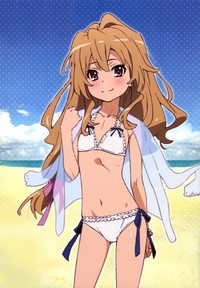 newest anime porn gallery safe misc xvii toradora aisaka taiga flat bikini tanaka masayoshi gloriously anime girls