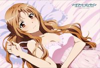 newest anime porn gallery safe misc sword art online asuna babydoll official illustration yuru yuri