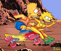 nice toon porn bart simpson lisa simpsons futa toon fucks futanari