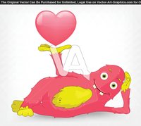 nude cartoon characters bfc cartoon character funny monster isolated grey gradient background valentines day vector eps bfcb caricature characters sketch