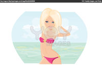 peach sex cartoons summer sexy beach girl bikini peach cartoons