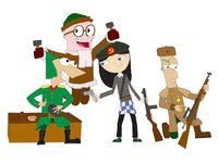 phineas and ferb comic porn phineas ferb isabella soviet soldiers southerncross morelikethis