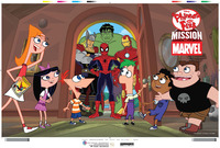 phineas and ferb porn comic disney phineas ferb mission marvel poster shelf porn promo