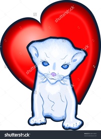 picture of cartoon pussy stock photo red heart pussy pic