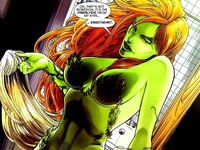 poison ivy porn comic ivywallpaper hottest redheads guys gals comics