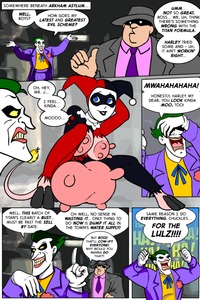 porn cartoon strip lusciousnet harley quinn comic stri pictures album porn one crazy bitch strip