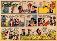 porn cartoon strip gene hazelton flint strip flintstones sunday comic strips