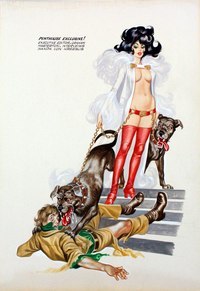 porn comic strips embletonwwdogs ron embleton penthouse years