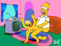 porn pics of toons adeb homer simpson marge simpsons toons dbz