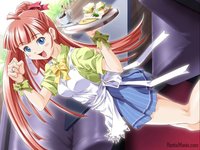 porn toons anime cute anime hentai resturant server girl short skirt porn toon uniform