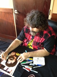 porn toons free mick foley signing autograph bearman cartoons