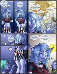 sex comic porn night elf comic