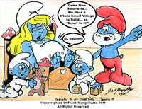 sex in toons smurfette gives birth where smurfs come from