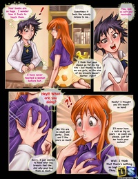 sexual anime comics bleach drawn