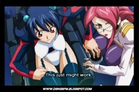 sexy cartoon tits kiriko aoi aio godannar anime boobs tits breasts sci busty sexy redhead cartoon wallpaper female mecha robot design volspina from