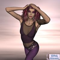 sexy girl toon galleries gallery sexy toon girl pink hair plzolq