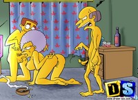 simpson toon sex drawnsex simpsons pussies animation porn drawn famous toons nude