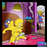 simpson toon sex toon party simpsons spanking toons
