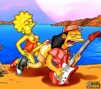 simpsons adult toons lisa simpson otto mann simpsons futa toon