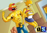 simpsons cartoon sex pictures milhouse marge simpson fuck pic