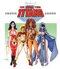 teen titans porn pics tcatt web art eeproject tct cartoon reality donna troy terra wonder girl teen titans