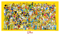 the simpson porn galleries simpsons cast poster giant