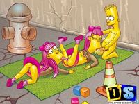 the simpsons toon sex media kids toon