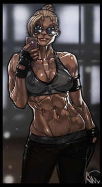 toon porn x cassie cage from mortal kombat ganassa