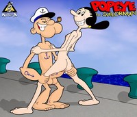 toons that fuck popeye such huge dick can fuck ollie from distance fingers butt cartoons adult