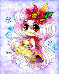 xx toon pre gift momoko merry christmas karen toon art