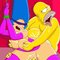 adult simpsons toons