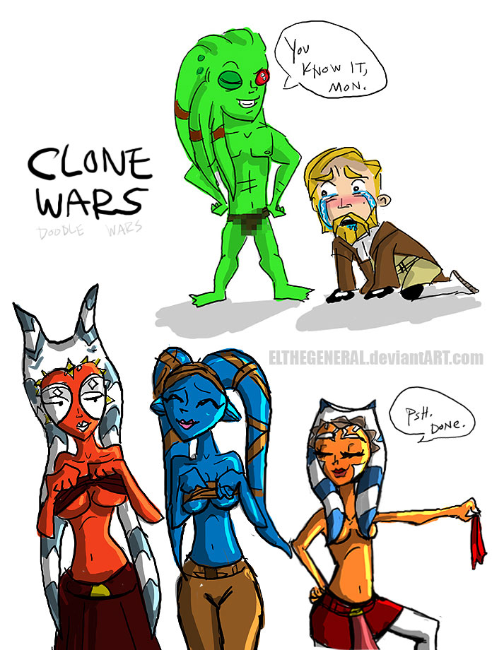 Star Wars The Clone Wars Naked