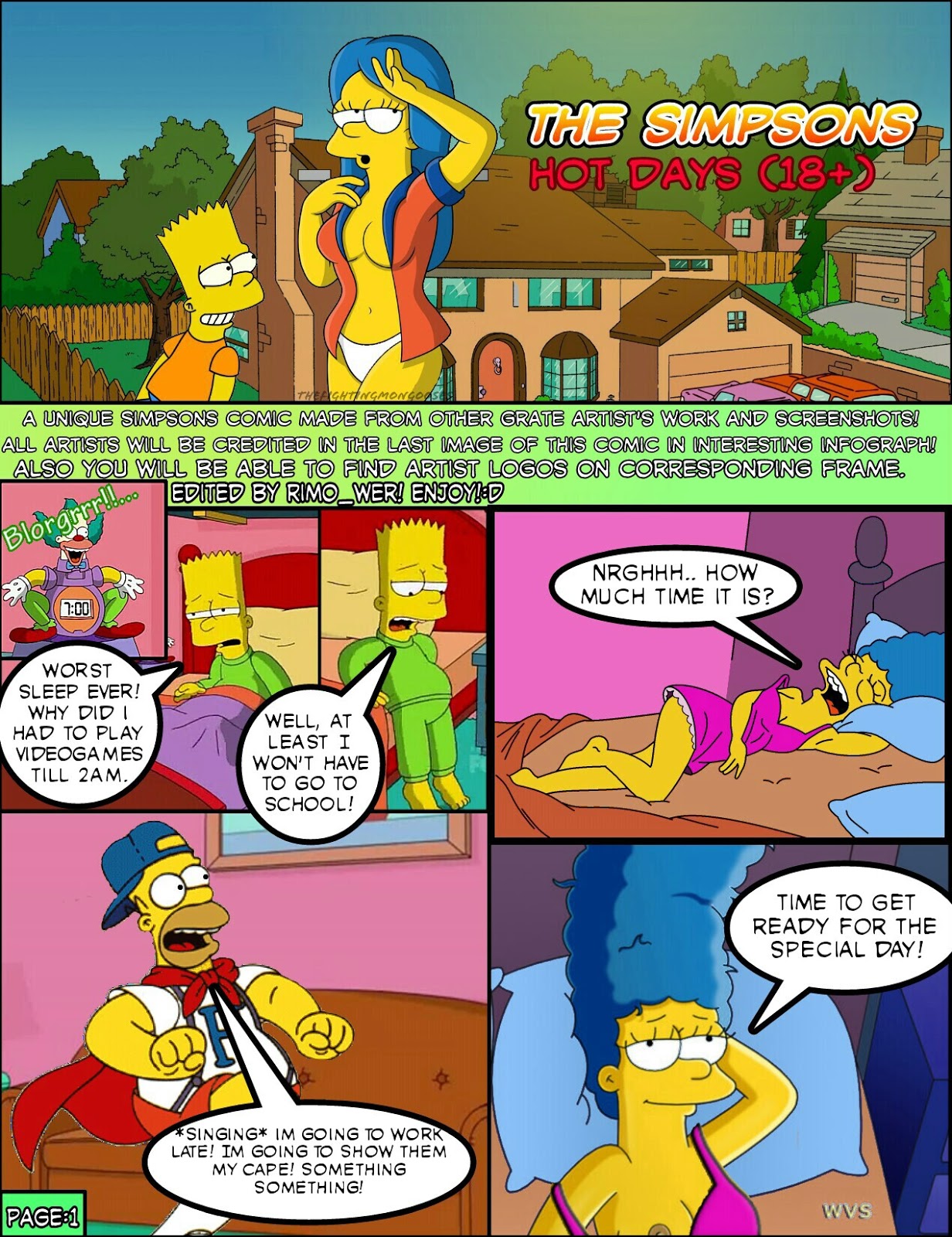 Simpsons Comic Book Porn