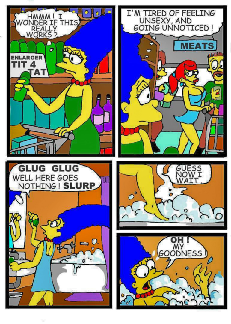 Marge And Bart Simpson Porn Comics