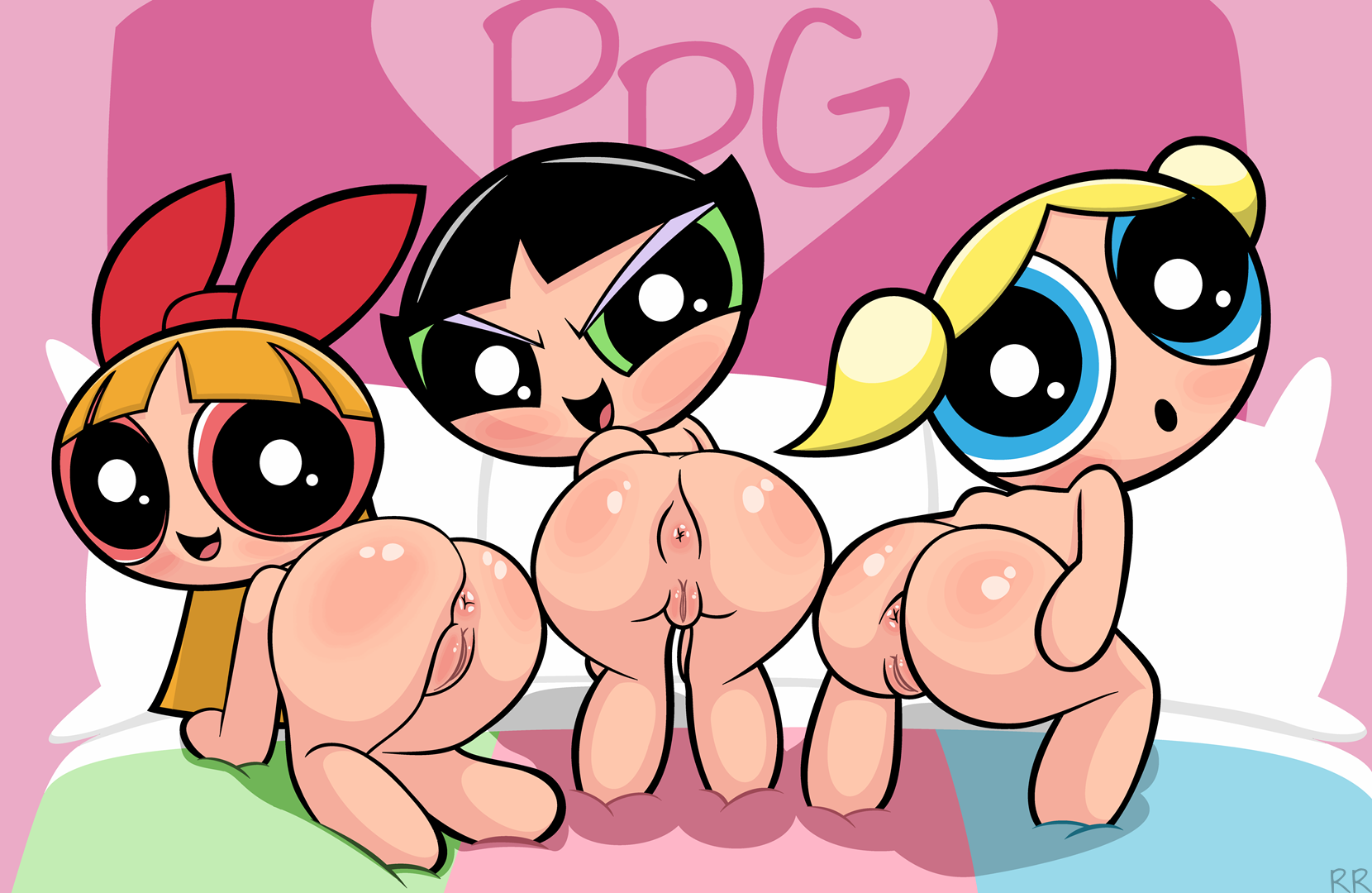 The Powerpuff Girls Naked