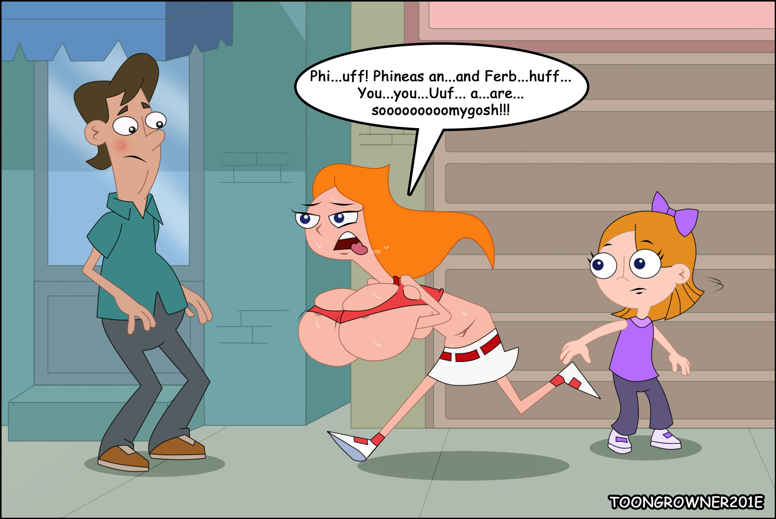 Phineas And Ferb Porn Comic Image Report Date #5 | 2533 x 1694