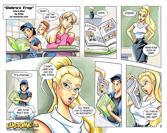 comics porno cartoon xxx page andy incredibles cobra trap carwash chore