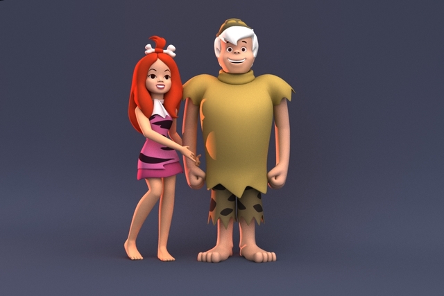 hot toons pics photo cartoons flintstone teenage bamm pebbles flickriver